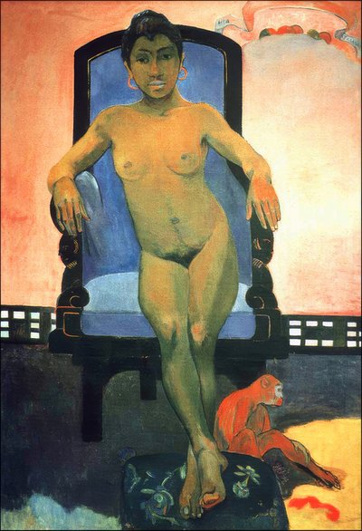 Indonesia: Annah la javanesa, Paul Gauguin (1893) de Paul Gauguin